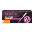 Kotex Tampones Super con Aplicador x 8 Unidades
