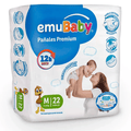 Pañal emubaby premium talla M - 22 Unidades