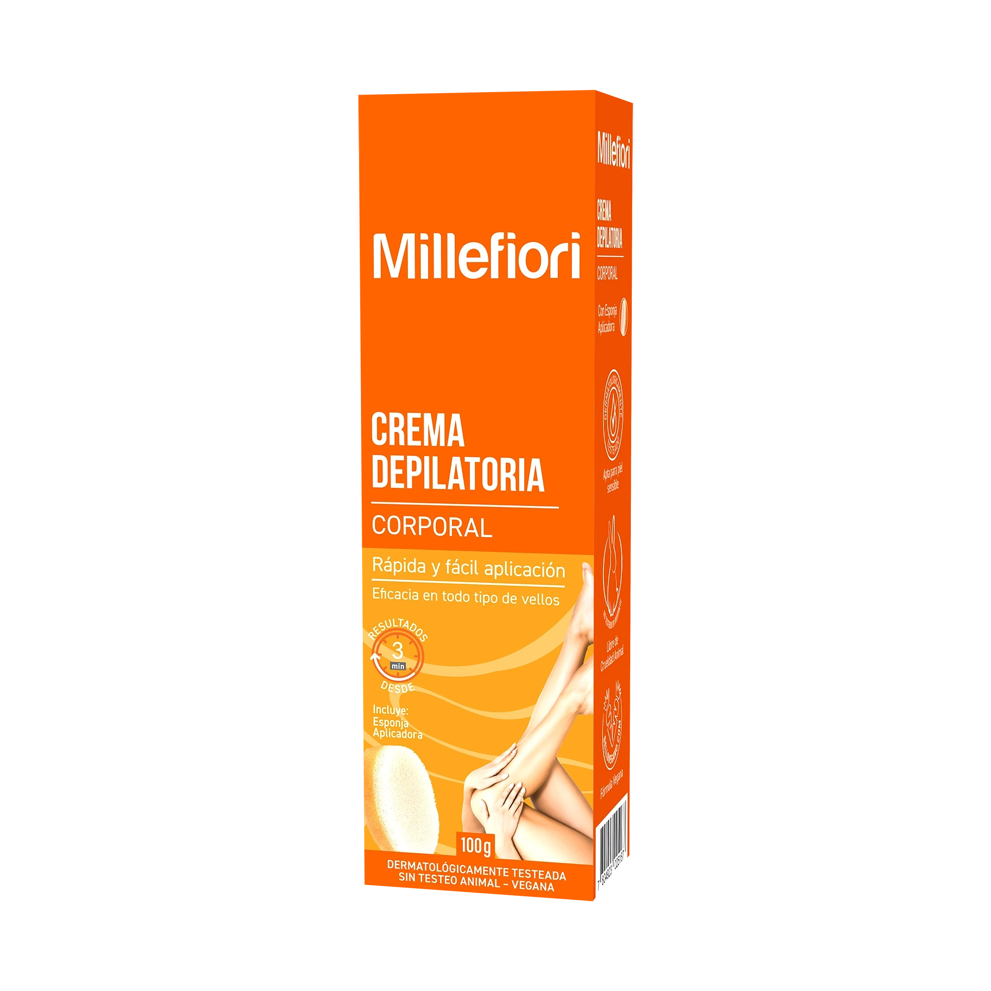 Crema Depilatoria Millefiori Cuerpo 100 g