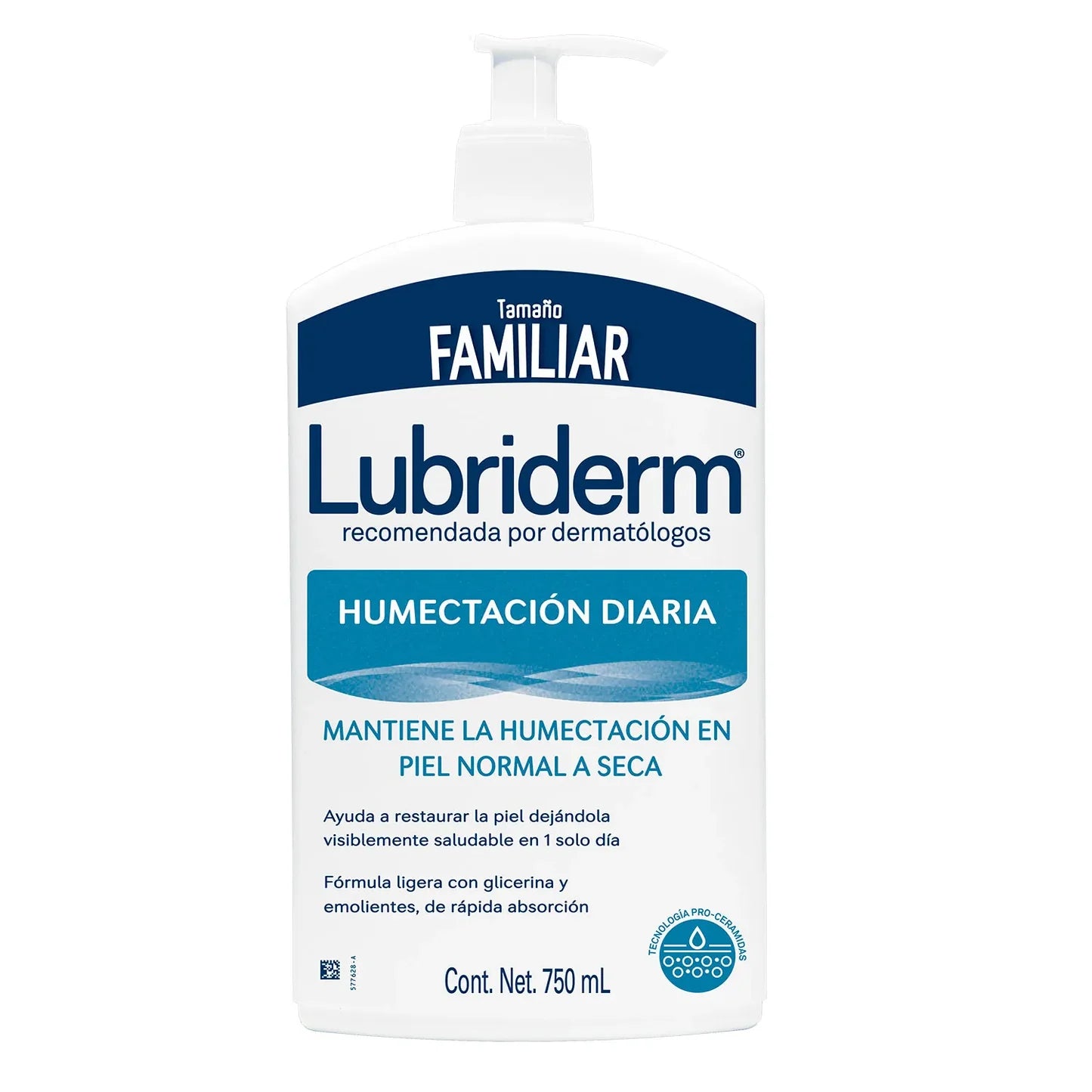 Lubriderm Humectación Diaria 750 mL