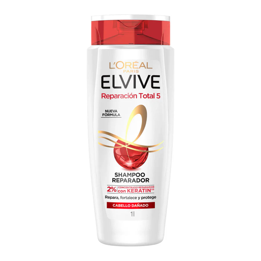 Shampoo Elvive Reparación Total 5 1000 ml