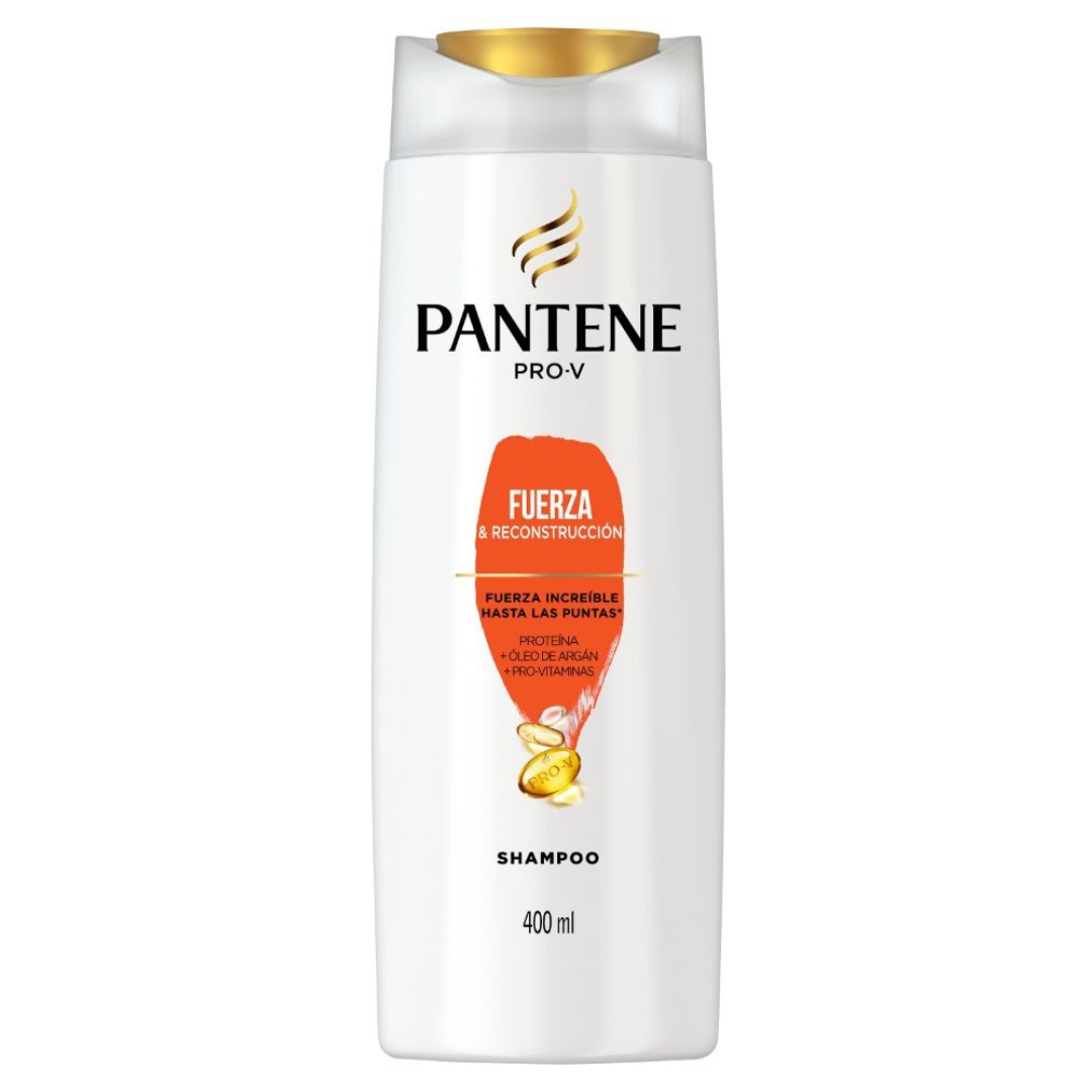 Shampoo Pantene Fuerza y Reconstrucción 400 ml