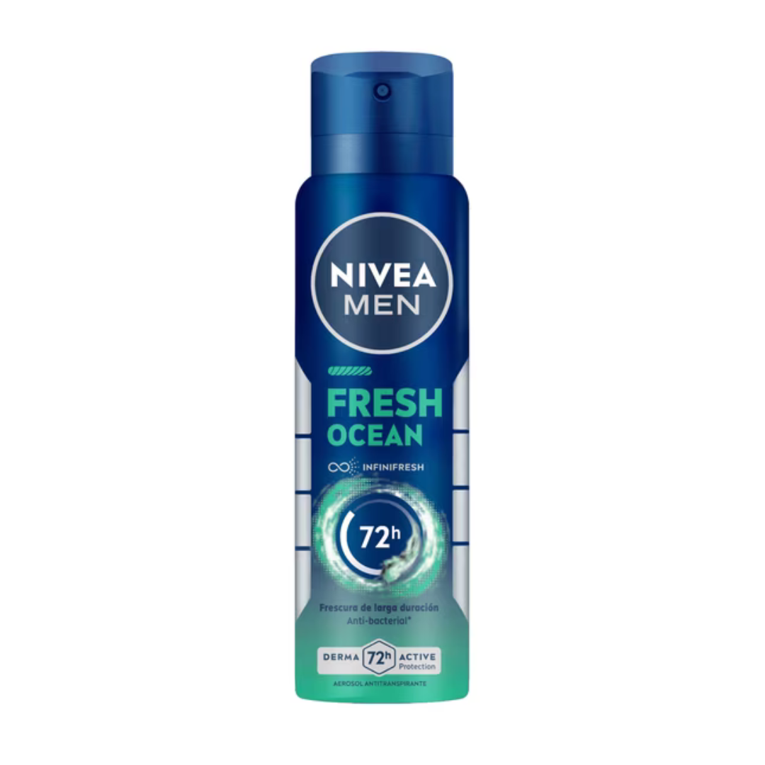 Nivea Men Desodorante Spray Ocean Fresh 150 ml