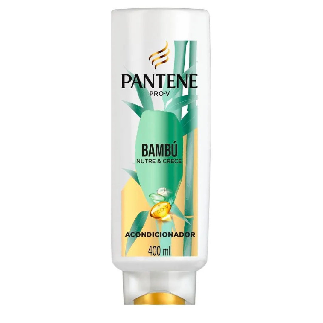 Acondicionador Pantene Bambú 400 ml