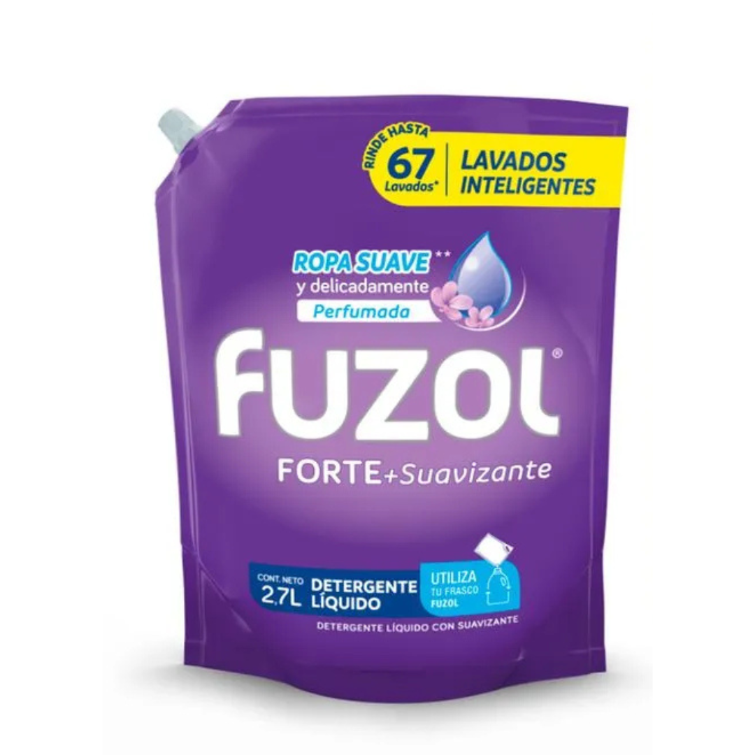 Detergente Fuzol + Suavizante 3L