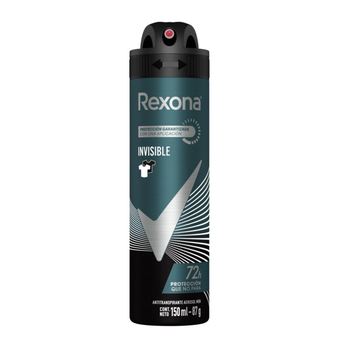 Desodorante rexona men spray invisible 150 ml