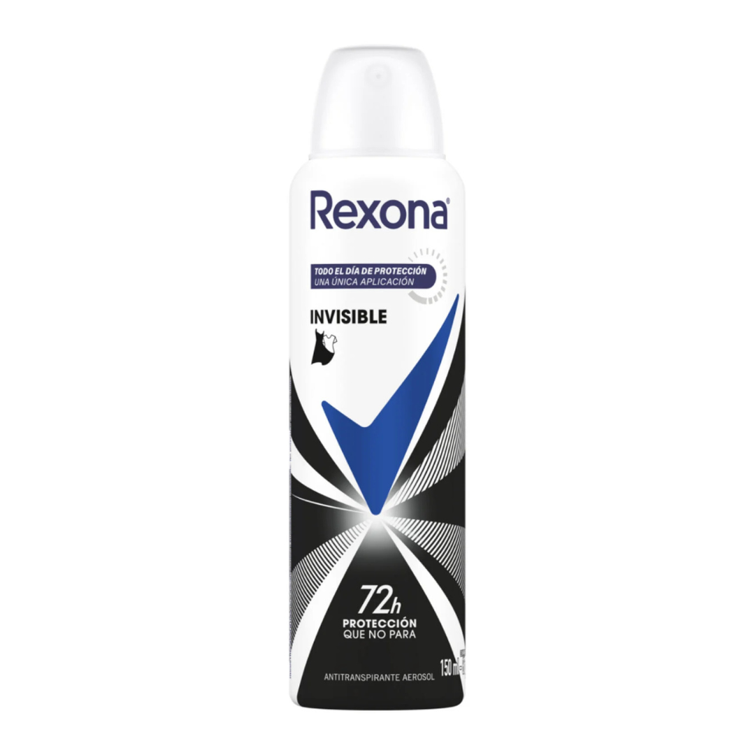 Desodorante rexona mnujer spray invisible 150 ml