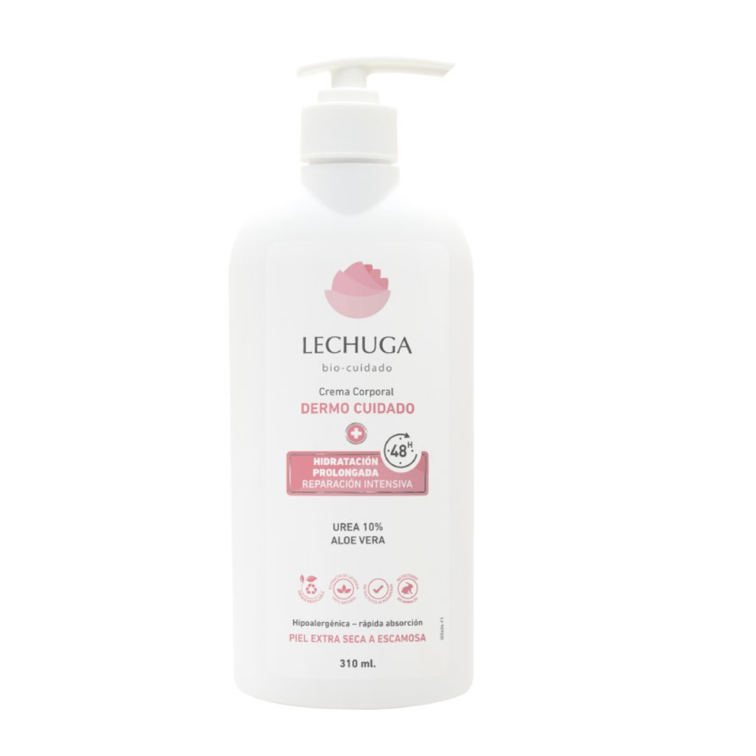 Crema lechuga BC cuerpo urea y aloe 310ML
