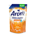 Arom Jabón Líquido Avena y Almendras Doypack 750 ml