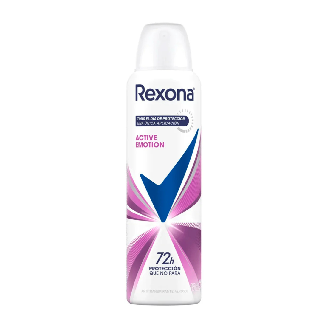 Desodorante rexona mujer spray active emotion 150 ml