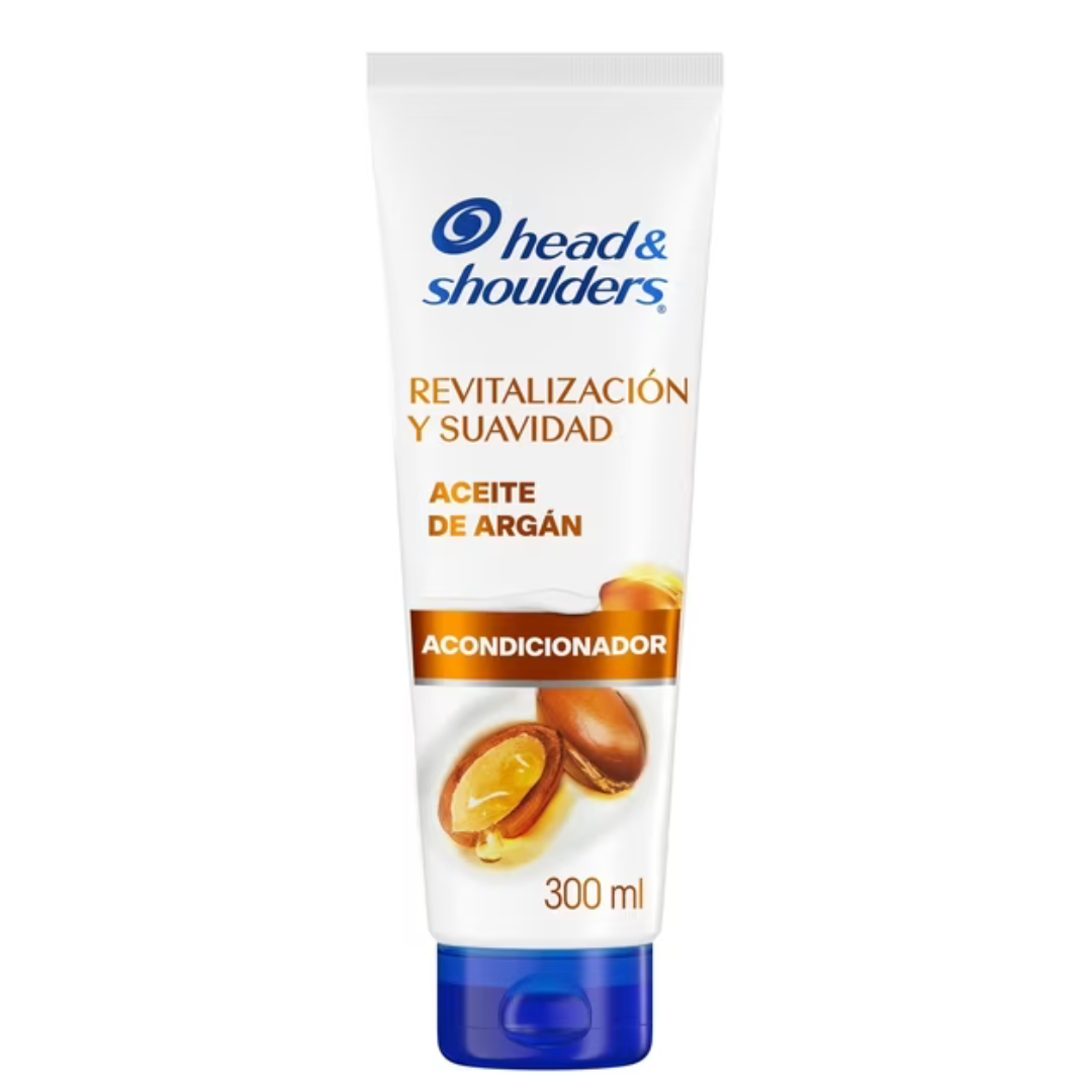 Acondicionador Head & Shoulders Revitalización y Suavidad con Aceite de Argán 300 ml