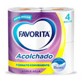 Favorita Papel Higiénico Doble Hoja 4 Rollos x 22 m