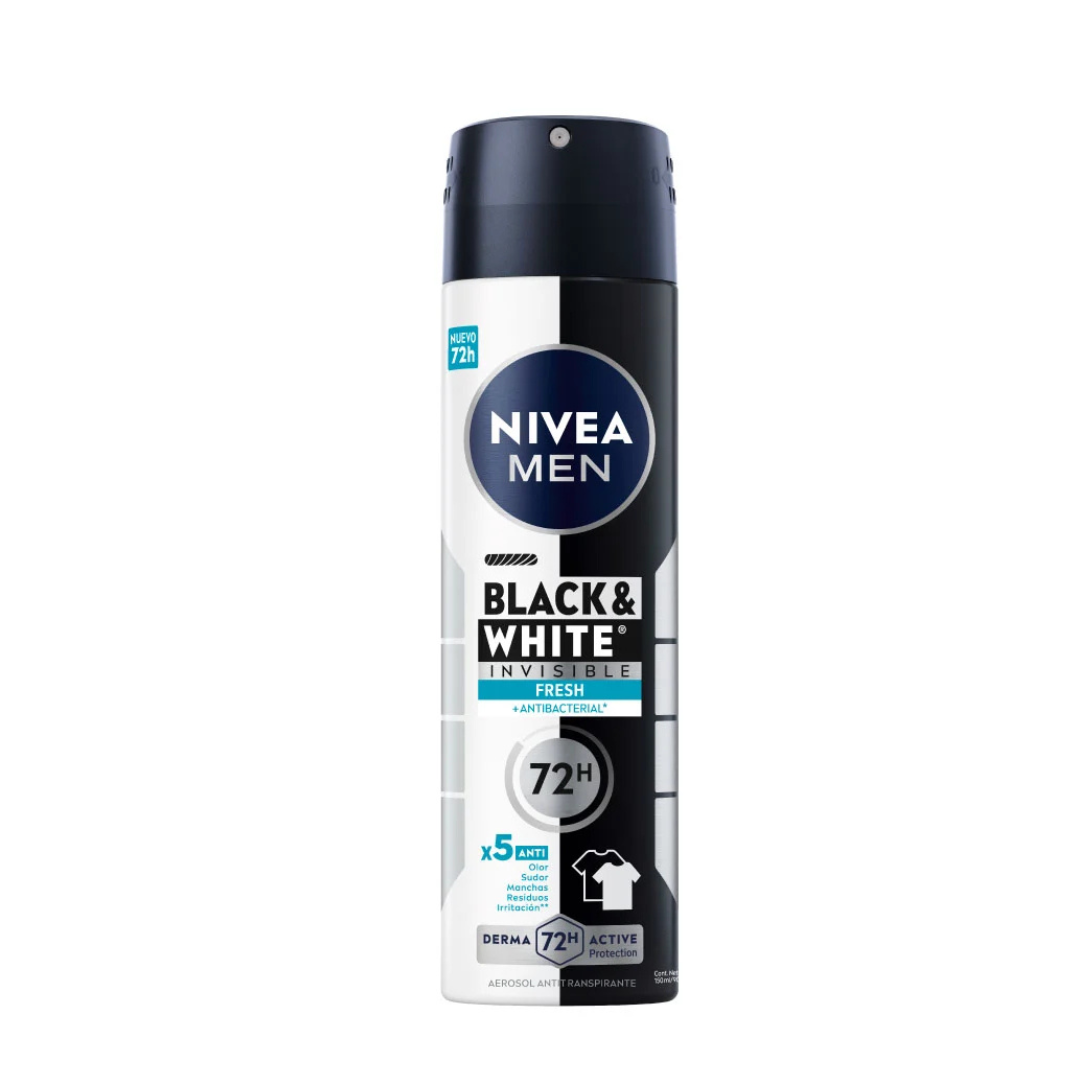 Nivea Men Desodorante Spray Black & White Fresh 150 ml