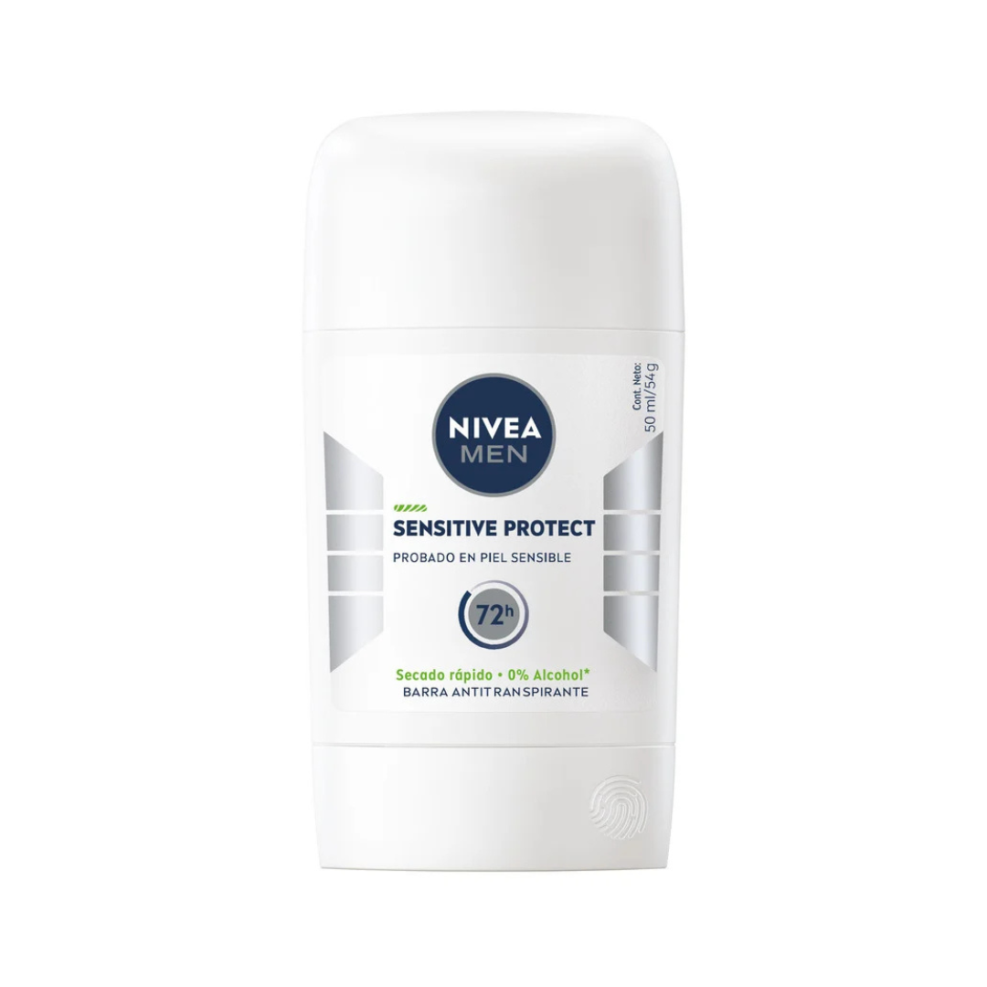 Nivea Men Desodorante Barra Sensitive Protect 48h 53 g