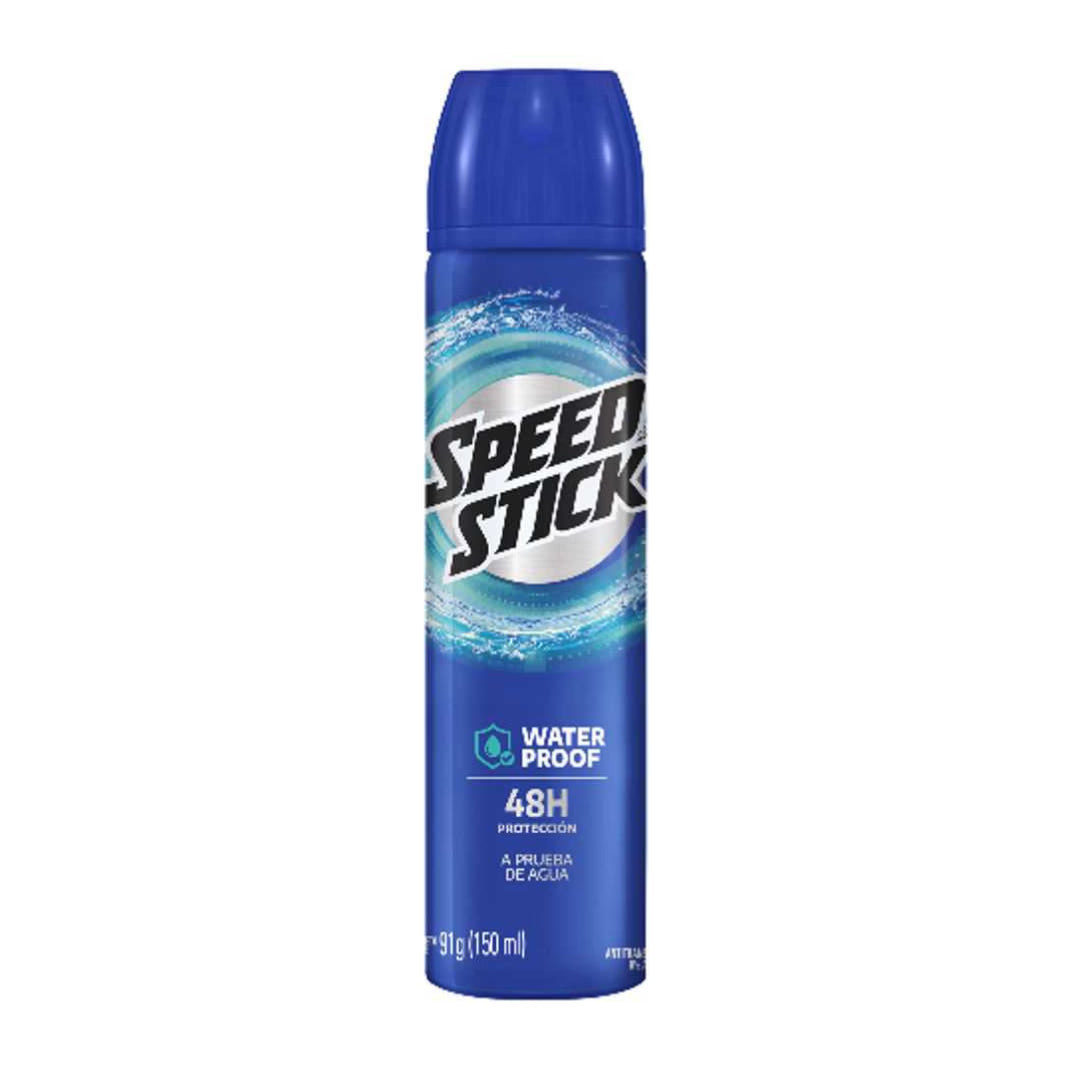 DESODORANTE SPEED STICK SPRAY WATERPROOF 150 ML