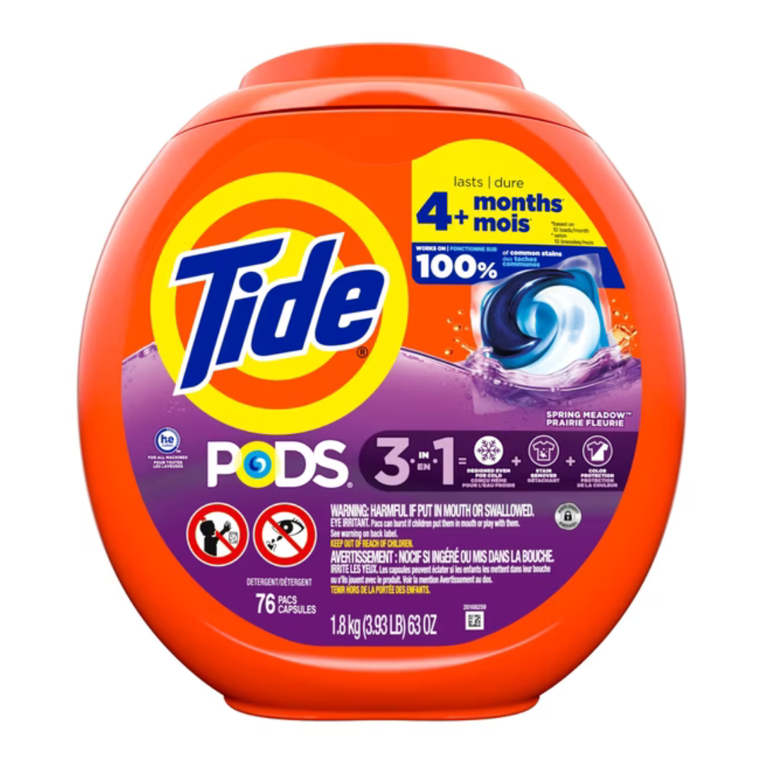 Detergente Tide 76 Cápsulas