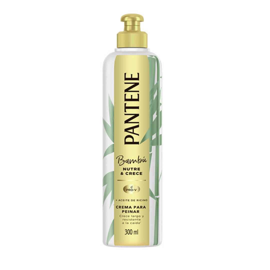 Crema para Peinar Pantene Bambú Nutre & Crece 300 ml