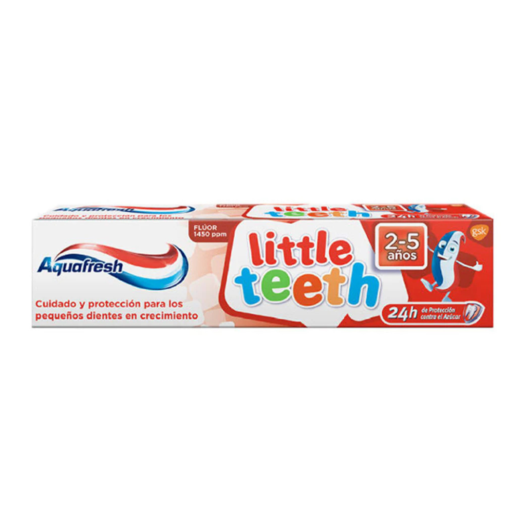 Aquafresh Pasta Dental Little Teeth Niños 2-5 Años 63 g