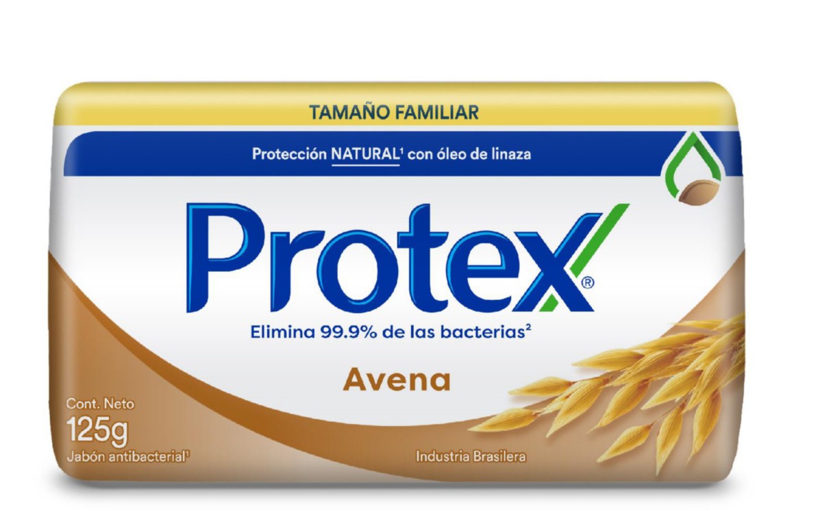 Jabón Antibacterial Protex Avena 125g