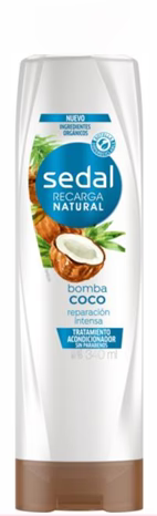Acondicionador Sedal Bomba Coco 340 ml