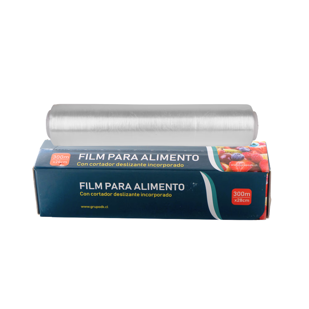 Film para Alimento Transparente 300m x 28cm