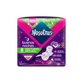 Nosotras Toalla Nocturna Normal Tela Extra Suave x 8 Unidades