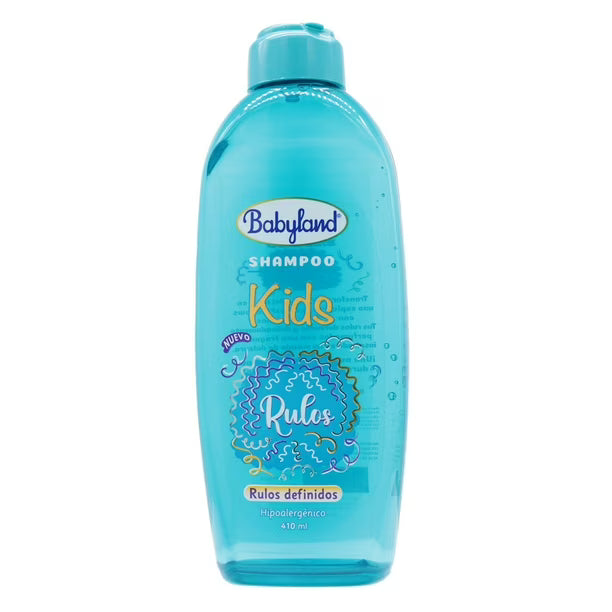 Shampoo babyland kids rulos 410ml