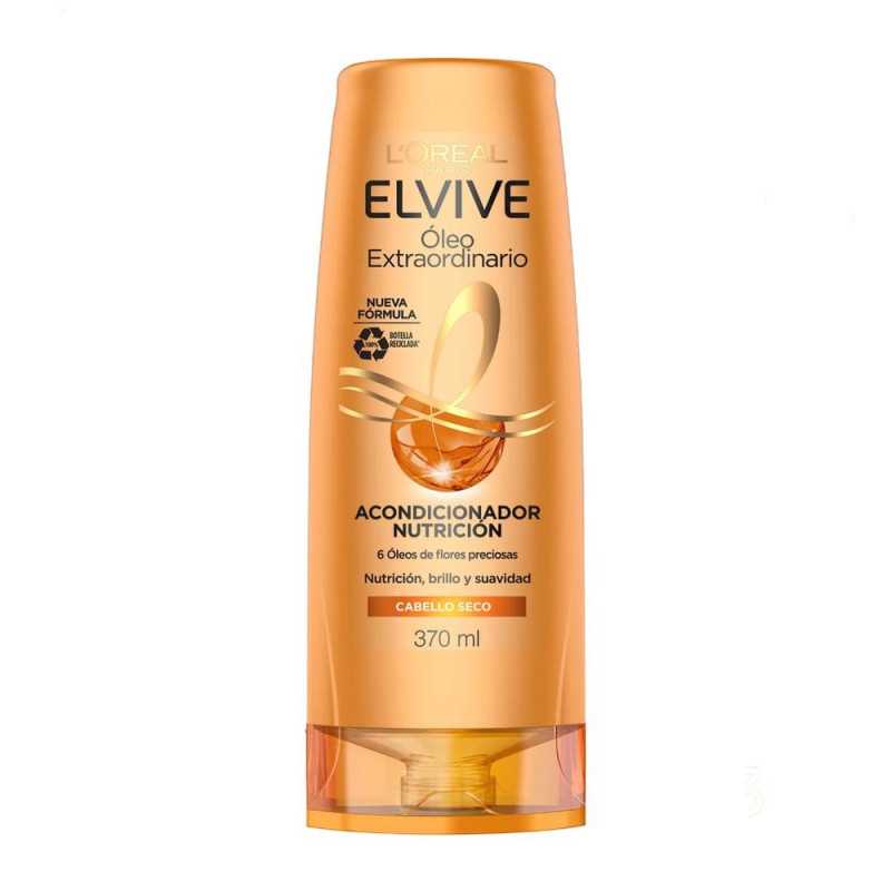Acondicionador Elvive Óleo Extraordinario Nutrición 370 ml