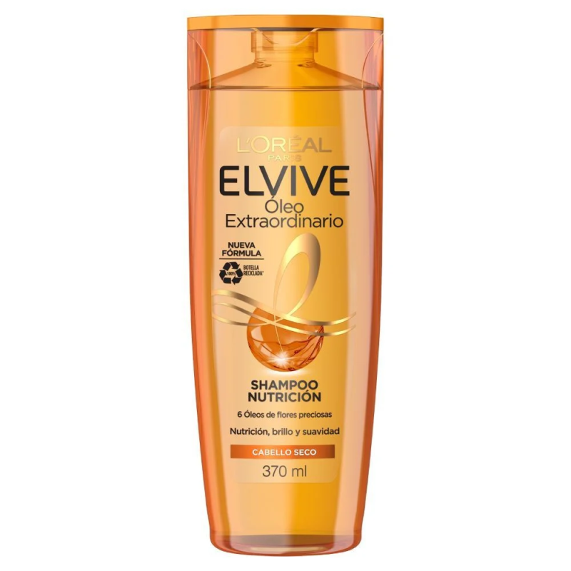 Shampoo Elvive Óleo Extraordinario 370 ml
