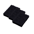 Esponja Parrillera Negra Pack 10 Unidades - 87x125mm