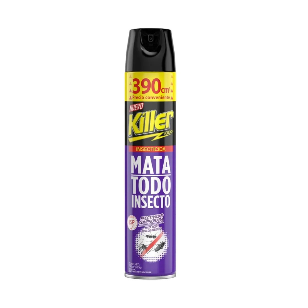Insecticida Killer Mata Todo Insecto 390cc