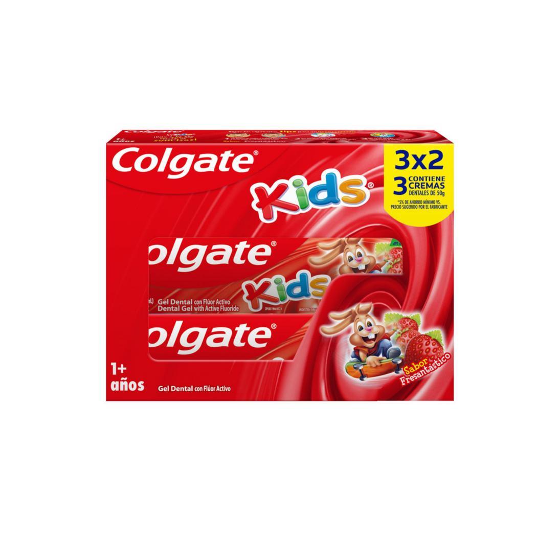 Pasta Dental Kids Fresantástico 50 g Pack 3 Unidades