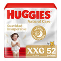 Pañal huggies natural care XXG 52 Unid