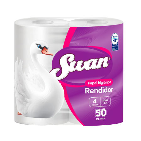 PAPEL HIGIENICO SWAN RENDIDOR DH 4X50MT